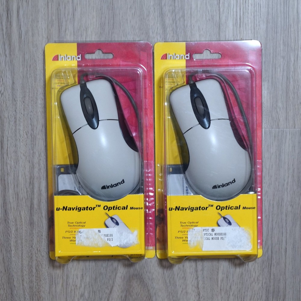 NEW! 2 Inland U-navigator Optical Mouse